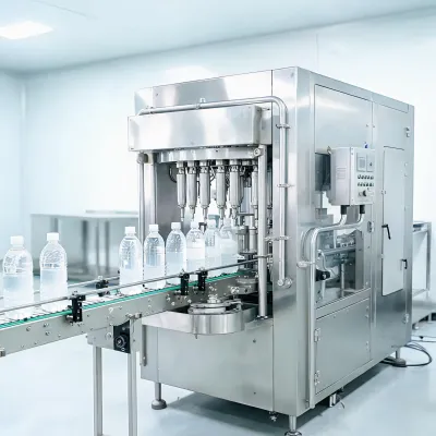 automatic beverage filling machine