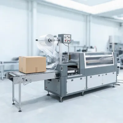 industrial shrink wrapping machine